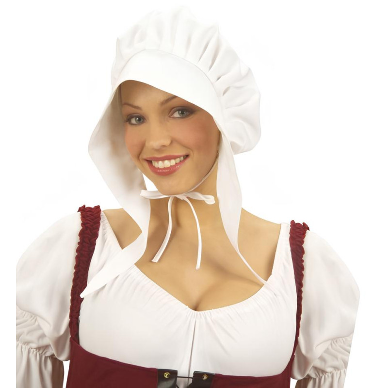Biela čiapka pre opatrovateľky
